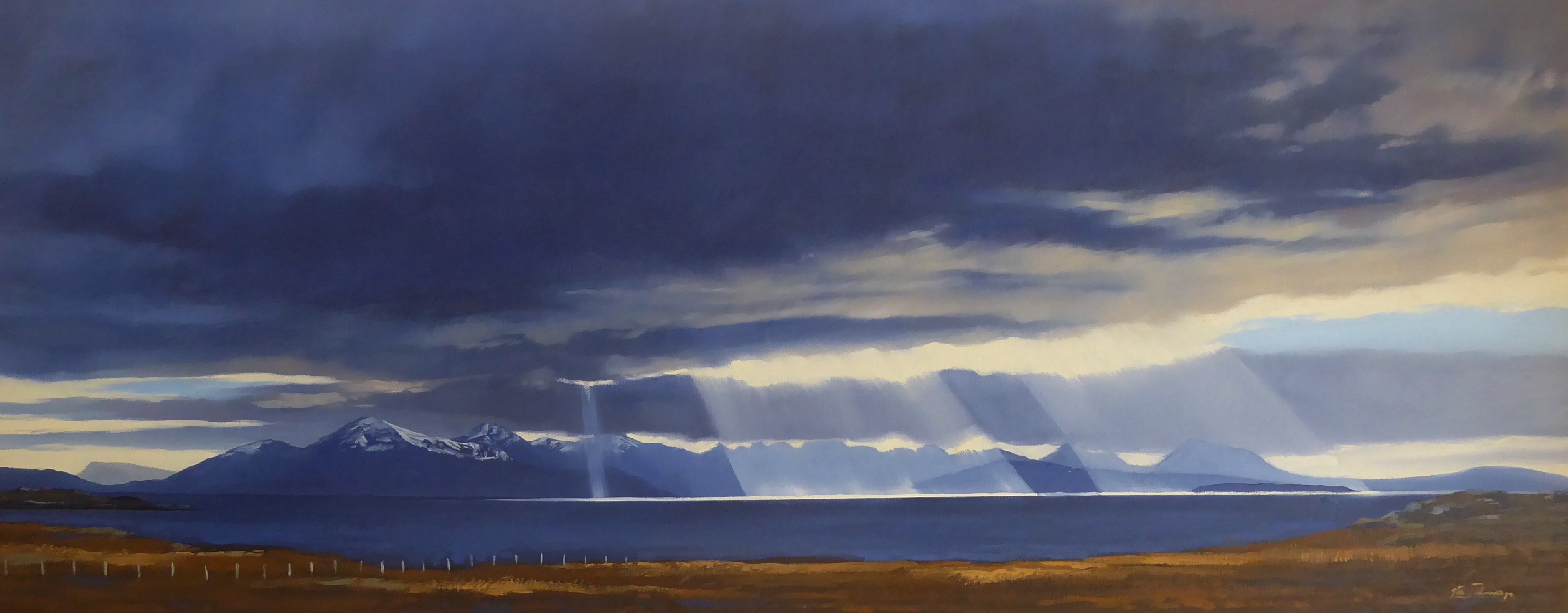 'Blue Skye' by artist George Noakes